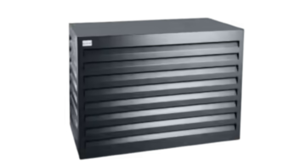 Airco buitenunit omkasting - Donker Antraciet - Small