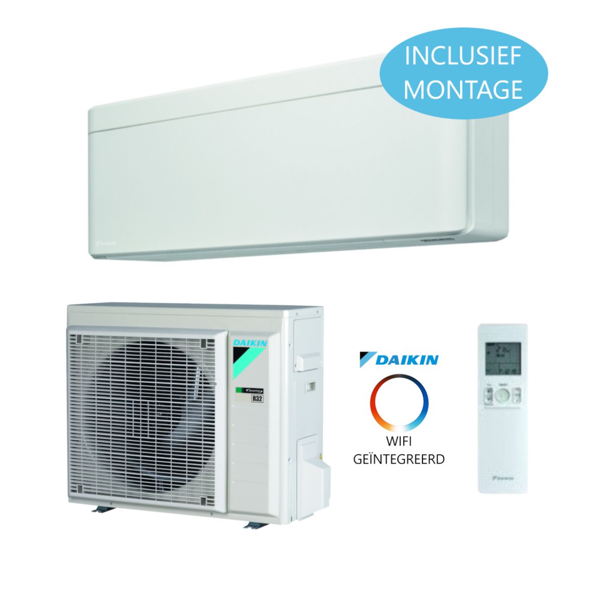 Daikin FTXA-50 Stylish single-split design wandunit