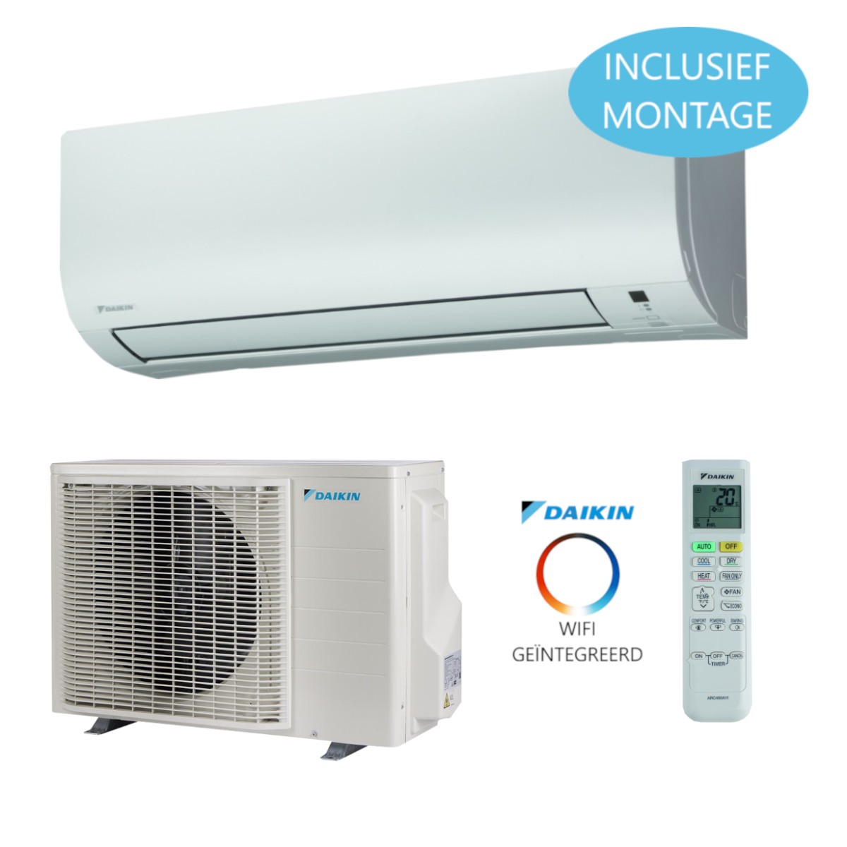 Daikin FTXP-20N Comfora Single-Split Wandunit