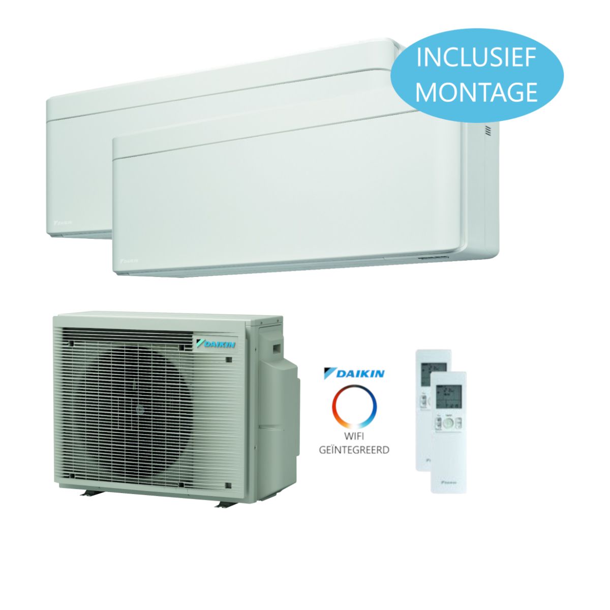 Daikin Multi 2 / 2MXM50A + 2x FTXA-25 Design