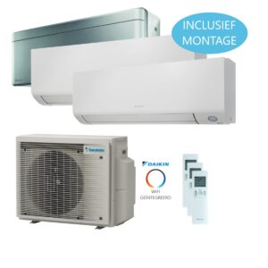 Daikin Multi 3 / 3MXM68A + 2x FTXM-20A + 1x FTXA-35 Design