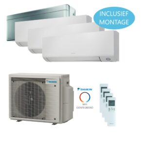 Daikin Multi 4 / 4MXM80A + 3x FTXM-20A + 1x FTXA-50 Design