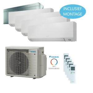Daikin Multi 5 / 5MXM90A + 4x FTXM-20A + 1x FTXA-35 Design