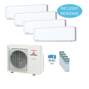 Mitsubishi Multi 4 / SCM-71 + 4x SRK-20ZS-WF