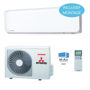 Mitsubishi SRK-20ZS-WF single-split wandunit incl. wifi
